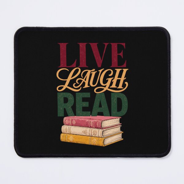 Item preview, Live Laugh Read Funny Bookish Reader designed and sold by soondoock.