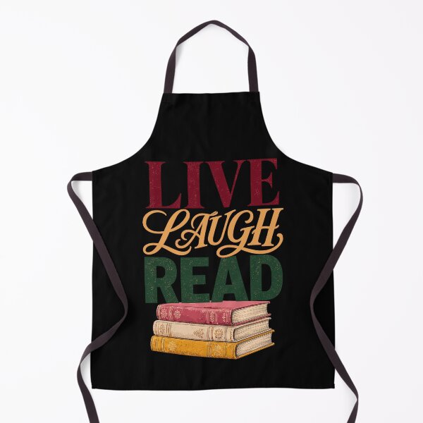Item preview, Live Laugh Read Funny Bookish Reader designed and sold by soondoock.