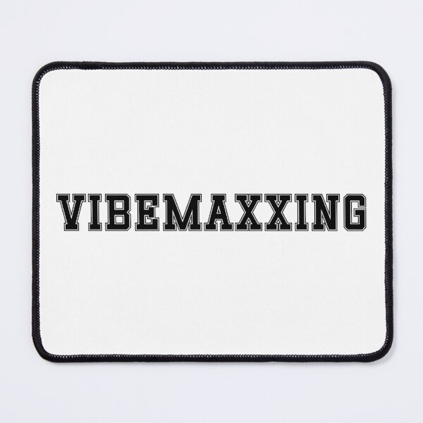 Item preview, Vibemaxxing - athletic words designed and sold by RebelHeroUK.