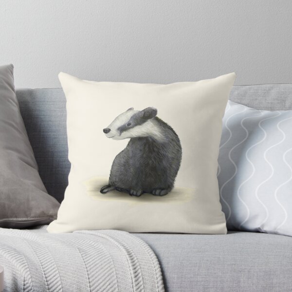 Badger Pillows & Cushions for Sale