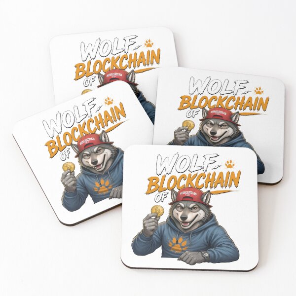 Item preview, wolf of Blockchain designed and sold by Mangurrian Shop.
