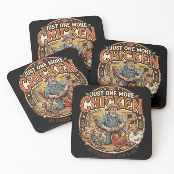 Item preview, Just One More Chicken - Funny Farmer & Chaotic Flock T-Shirt . designed and sold by TrendForge.