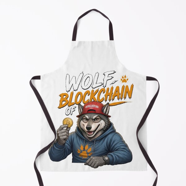 Item preview, wolf of Blockchain designed and sold by Mangurrian Shop.