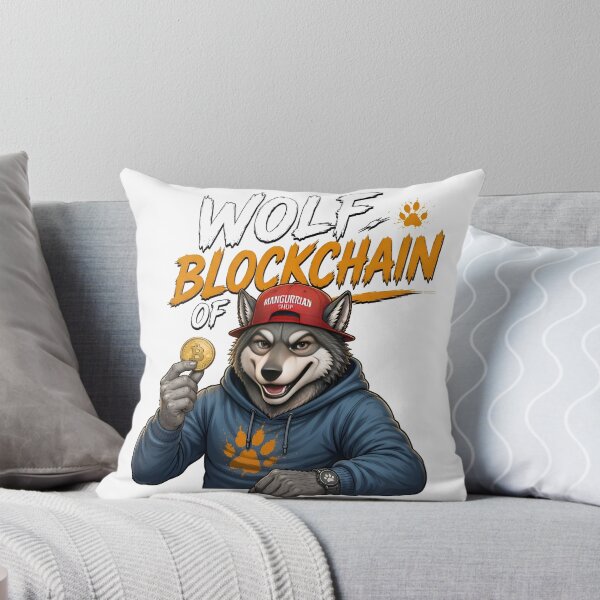 Aperçu de l'œuvre loup de la blockchain créée et vendue par Mangurrian Shop.