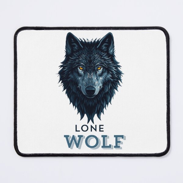 Item preview, Moonlit Blue Wolf Head designed and sold by aminomen.
