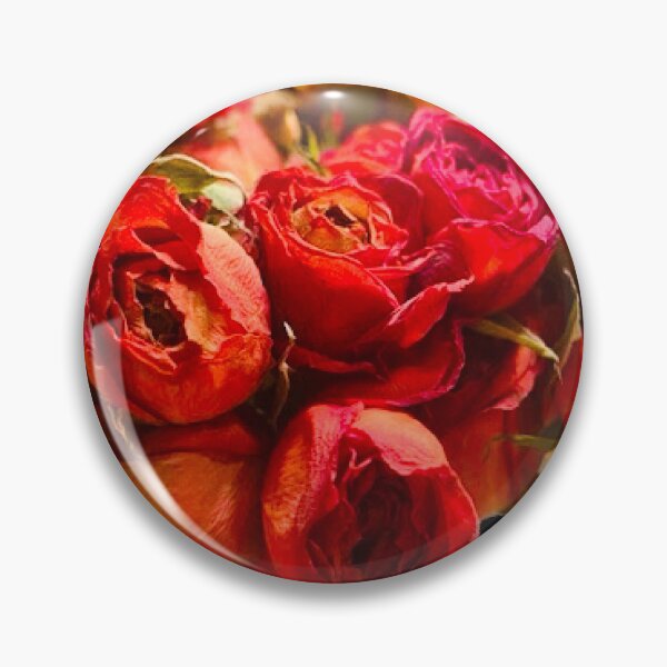 Item preview, Moody Dried Red Rose Bouquet Botanical Cutout designed and sold by BalkanBloom.