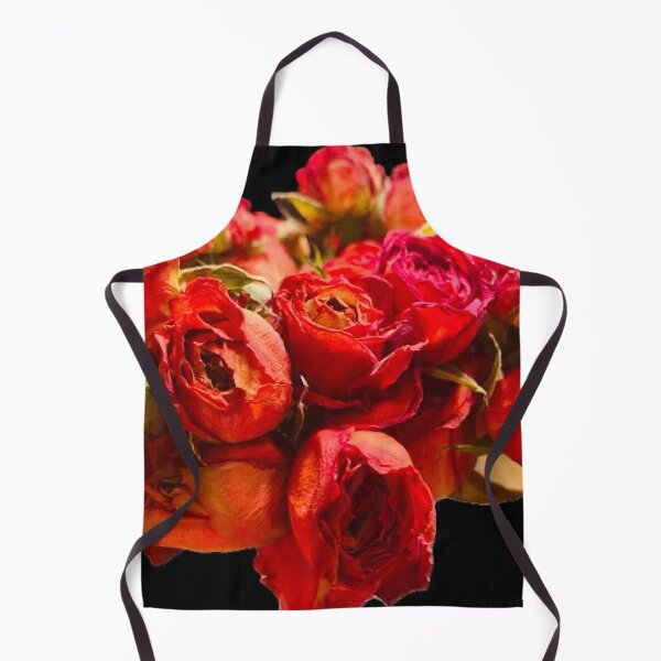 Item preview, Moody Dried Red Rose Bouquet Botanical Cutout designed and sold by BalkanBloom.