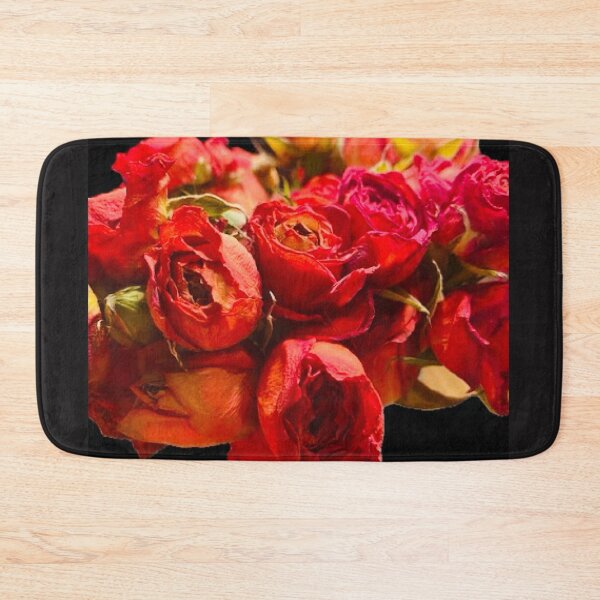 Item preview, Moody Dried Red Rose Bouquet Botanical Cutout designed and sold by BalkanBloom.