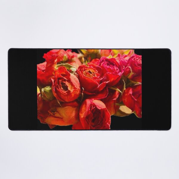 Item preview, Moody Dried Red Rose Bouquet Botanical Cutout designed and sold by BalkanBloom.