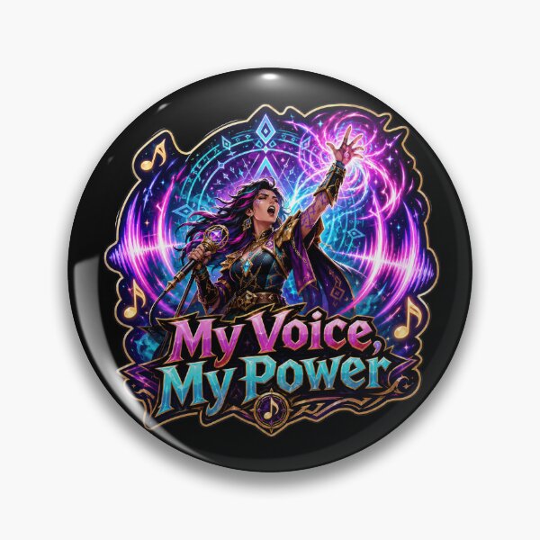 Item preview, My Voice My Power Fantasy Singer Design  designed and sold by Sketchlegacy.