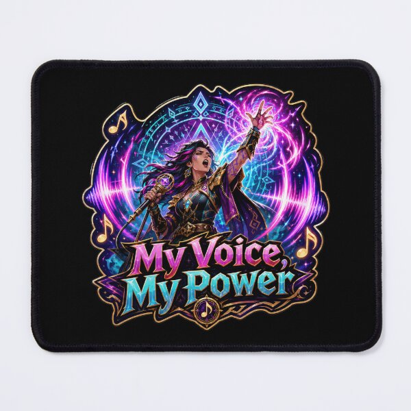 Item preview, My Voice My Power Fantasy Singer Design designed and sold by Sketchlegacy.