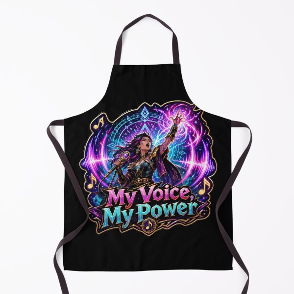 Item preview, My Voice My Power Fantasy Singer Design designed and sold by Sketchlegacy.