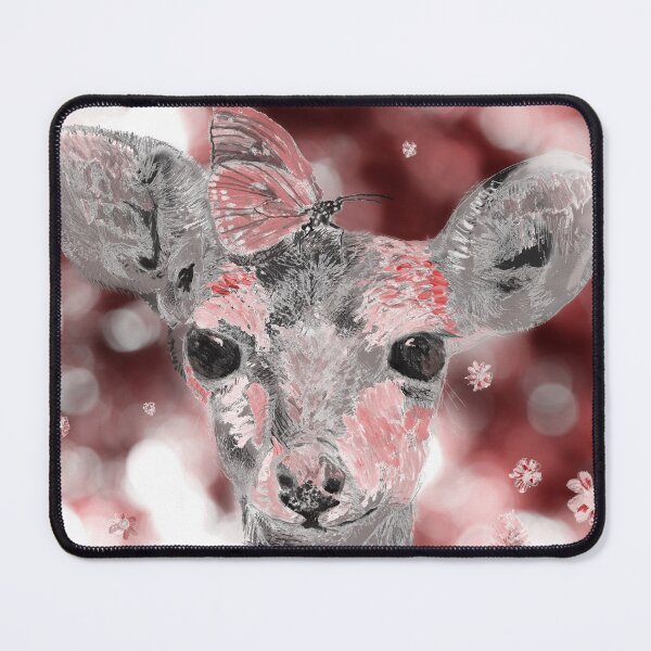 Item preview, Roe deer fawn thula-art red designed and sold by thupho.