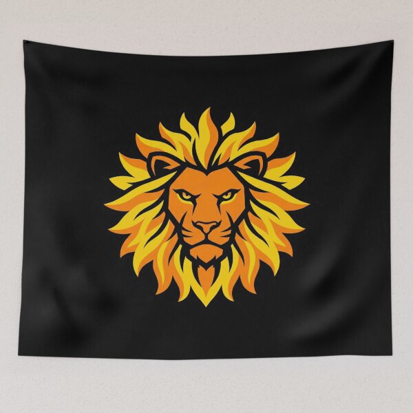 Item preview, Solar Lion Bold Sun Emblem designed and sold by CiprianBt.