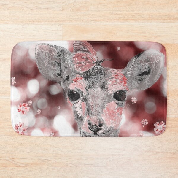 Item preview, Roe deer fawn thula-art red designed and sold by thupho.
