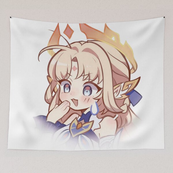 Item preview, Nicole Reeyn Flustered Emote Genshin Impact designed and sold by KomiArts.