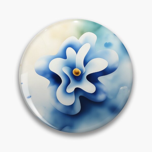 Item preview, Blue flower designed and sold by aumni.