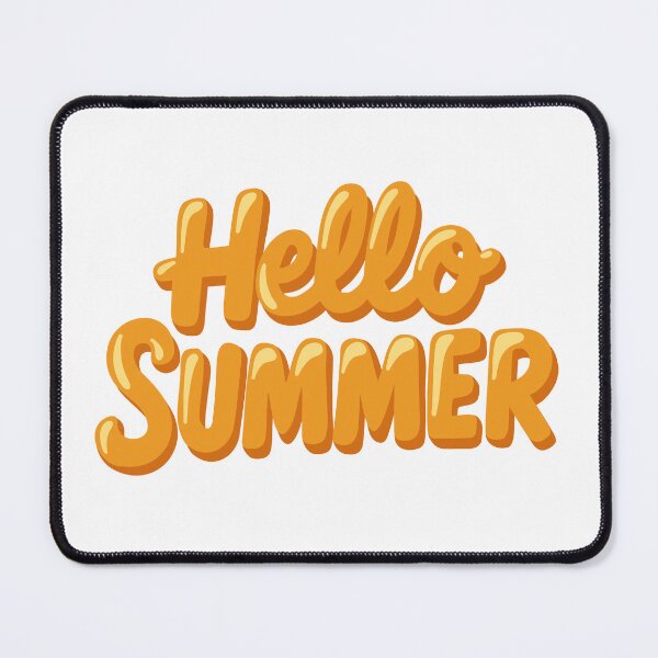 Item preview, Hello Summer Lettering Design designed and sold by EvLip-Artist.