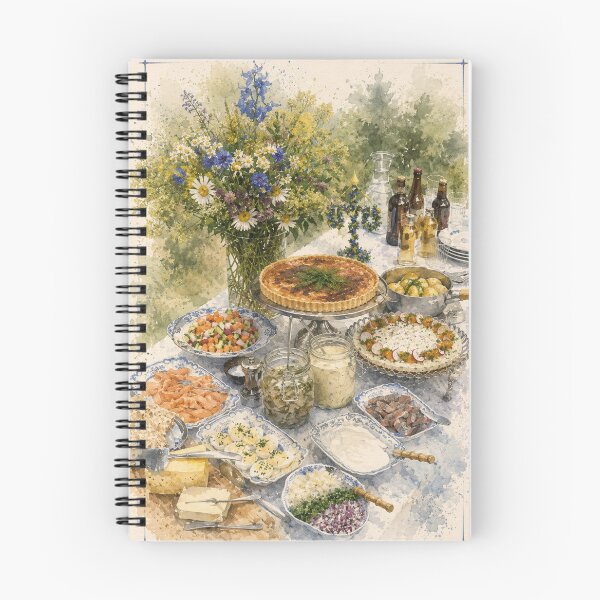 Item preview, Swedish Summer Feast designed and sold by Weird & wonderful .