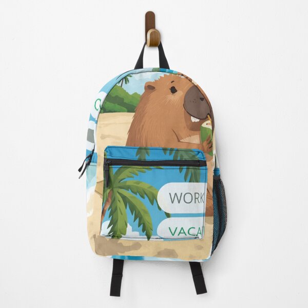 Item preview, Vacation Mode On Funny Capybara Beach Relaxation designed and sold by Girlsale.