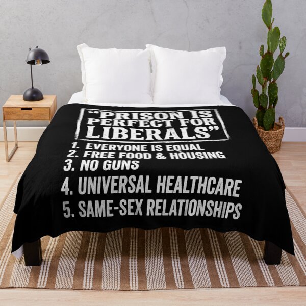 Item preview, Prison is Perfect for Liberals Anti Liberals Everyone is designed and sold by BHMARTS.