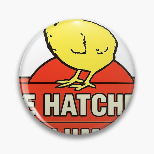 Item preview, The Hatchery – Petaluma, California Vintage Chick Sign designed and sold by PIXEL POP DESIGNS - Beyond the Norm!.