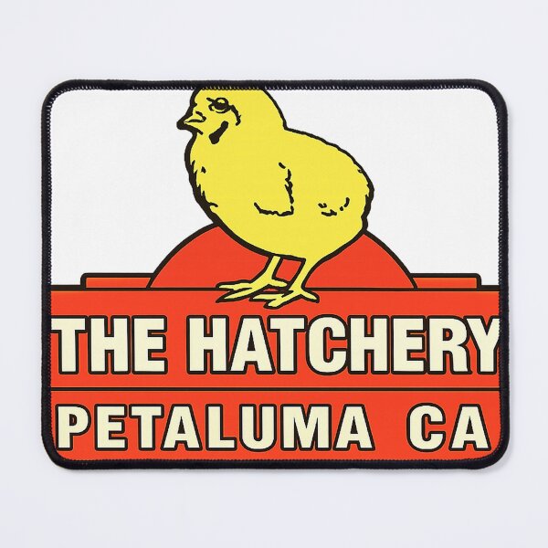 Item preview, The Hatchery – Petaluma, California Vintage Chick Sign designed and sold by PIXEL POP DESIGNS - Beyond the Norm!.