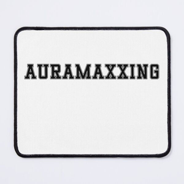 Item preview, Auramaxxing - athletic words designed and sold by RebelHeroUK.