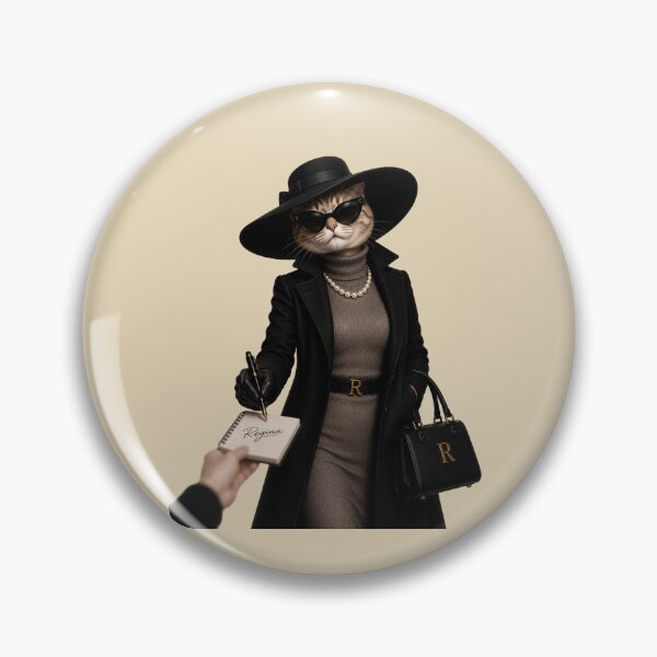 Item preview, Regina Signs Autographs – Elegant Fashion Cat designed and sold by Caradestrella.