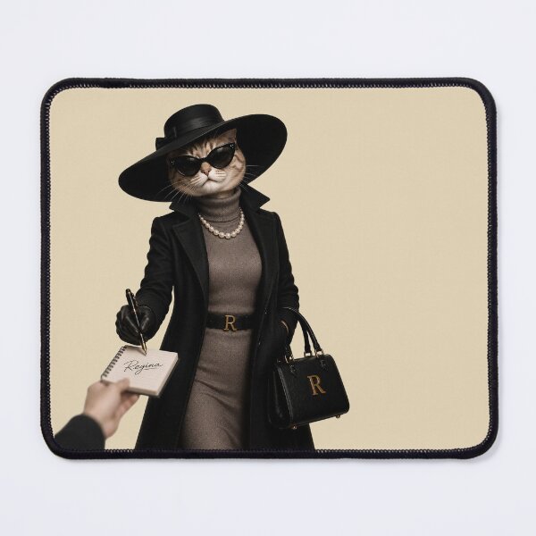 Item preview, Regina Signs Autographs – Elegant Fashion Cat designed and sold by Caradestrella.