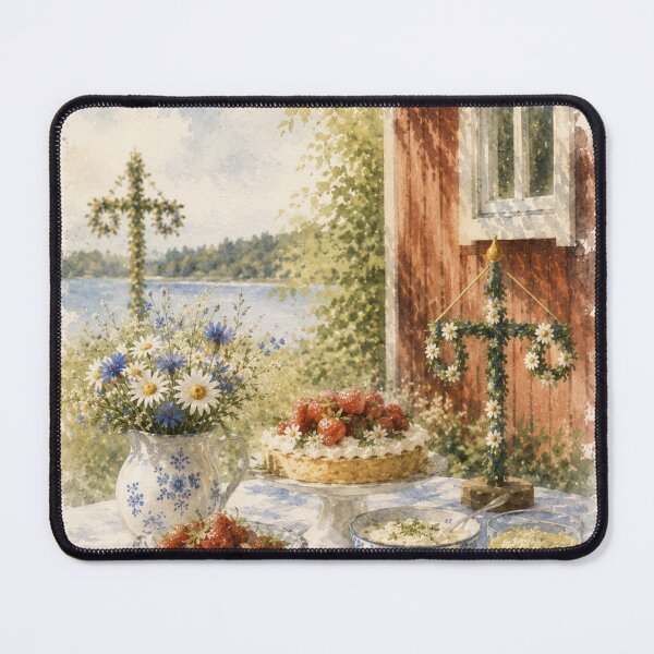 Item preview, Midsummer Lakeside Fika designed and sold by Weird & wonderful .