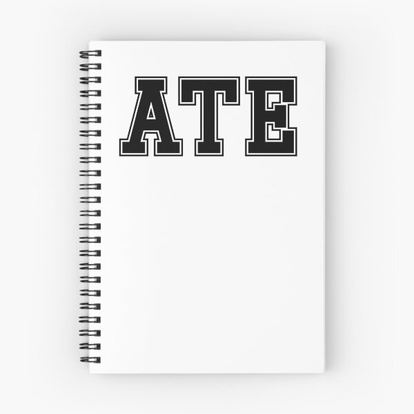 Item preview, Ate - athletic words designed and sold by RebelHeroUK.