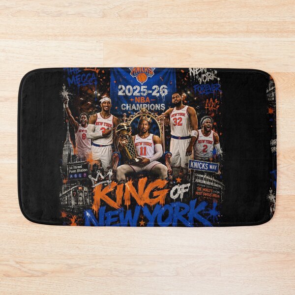Artikelvorschau, New York Knicks – NBA-Meister 2026 entworfen und verkauft von Tidal Arts.