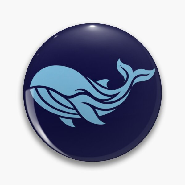 Item preview, Ocean Whale Flow Minimal Wave Design designed and sold by CiprianBt.