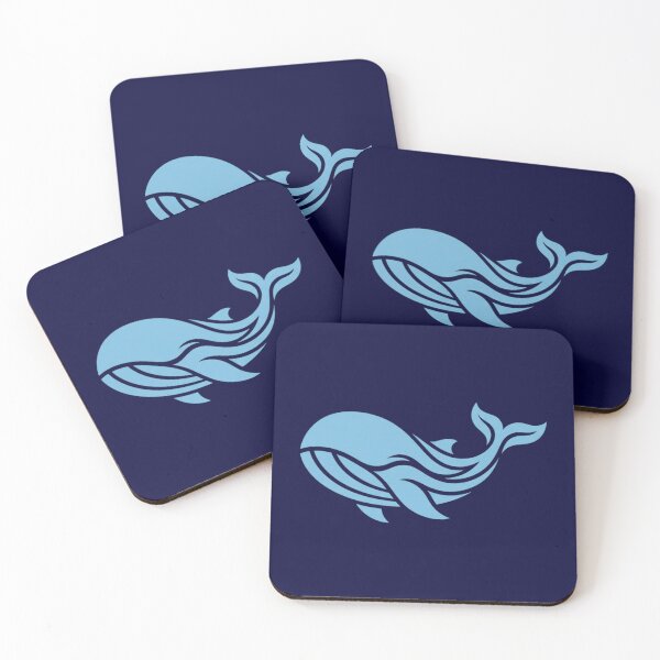 Item preview, Ocean Whale Flow Minimal Wave Design designed and sold by CiprianBt.