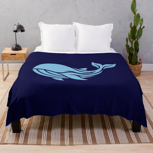 Item preview, Ocean Whale Flow Minimal Wave Design designed and sold by CiprianBt.