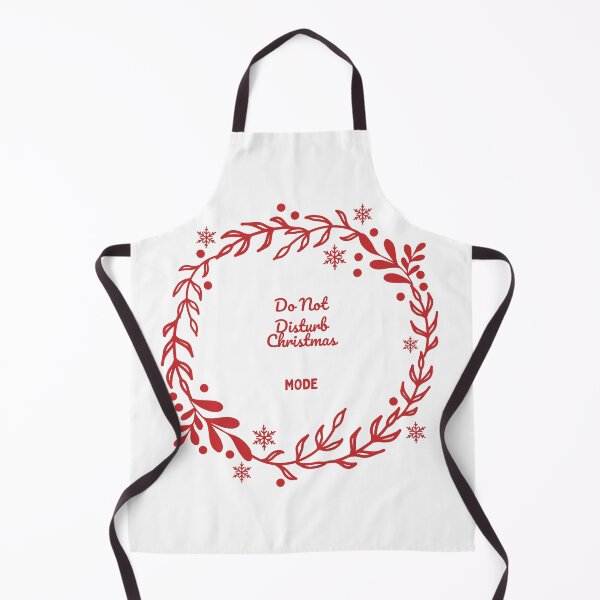 Item preview, Do Not Disturb Christmas Mode Holiday Wreath designed and sold by Hey Golden Fly.