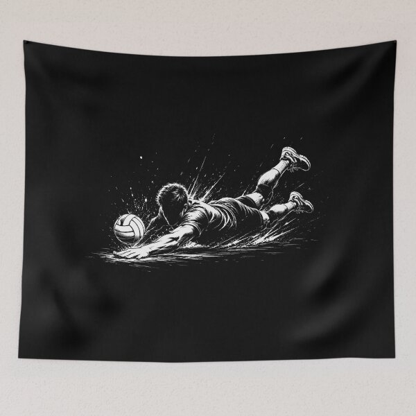 Item preview, Pancake Save – Volleyball Floor Defense designed and sold by NorthRally.