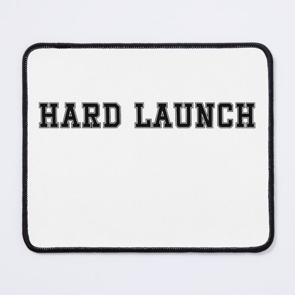 Item preview, Hard launch - athletic words designed and sold by RebelHeroUK.