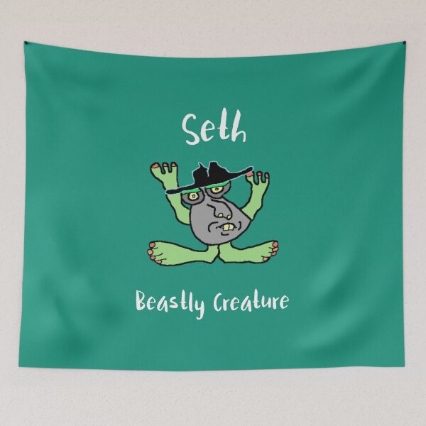 Item preview, Seth designed and sold by BeastlyCreatures.