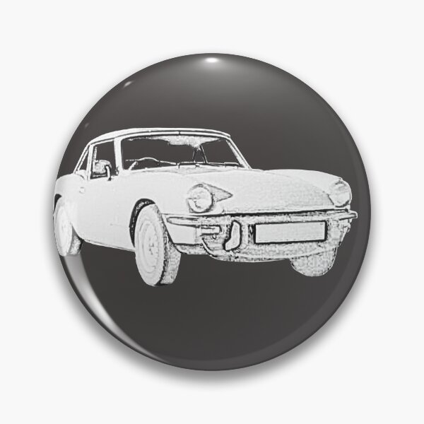 Item preview, Triumph Spitfire 1500 classic sports car monochrome designed and sold by soitwouldseem.