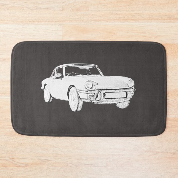 Item preview, Triumph Spitfire 1500 classic sports car monochrome designed and sold by soitwouldseem.