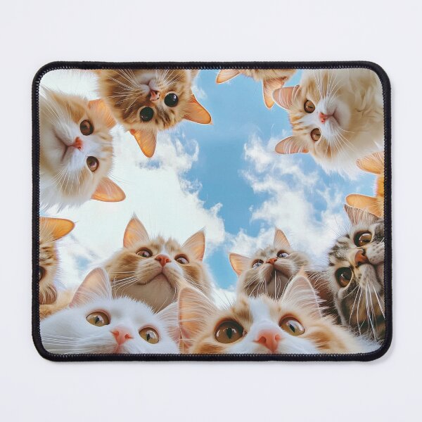 Item preview, Adorable cats taking a selfie designed and sold by dcrc.
