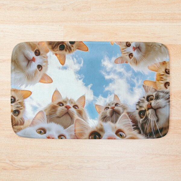 Item preview, Adorable cats taking a selfie designed and sold by dcrc.