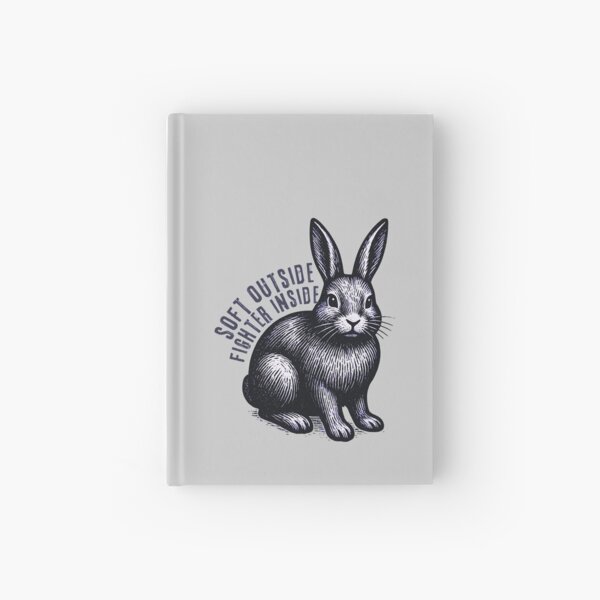 Item preview, HSP rabbit - soft outside fighter inside designed and sold by Feinsicht.