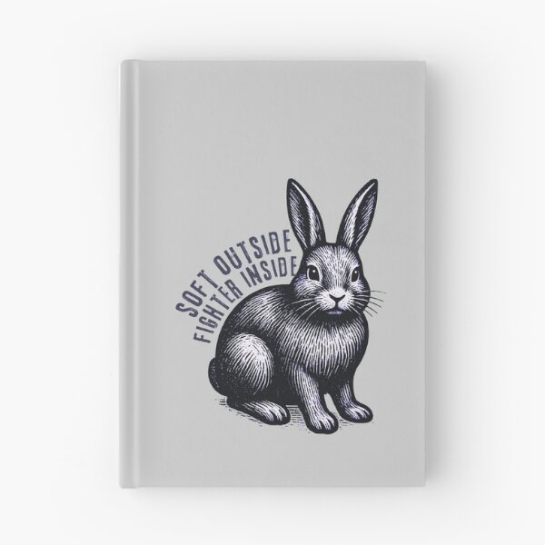 Item preview, HSP rabbit - soft outside fighter inside designed and sold by Feinsicht.