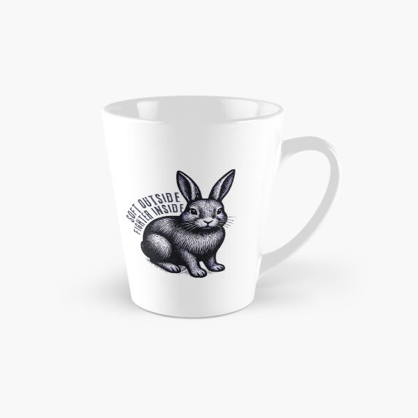 Aperçu de l'œuvre Lapin HSP - doux à l'extérieur, combattant à l'intérieur créée et vendue par Feinsicht.