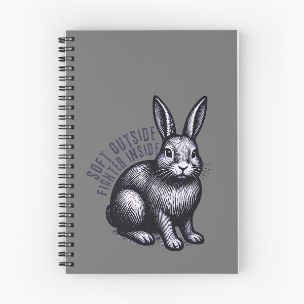 Item preview, HSP rabbit - soft outside fighter inside designed and sold by Feinsicht.