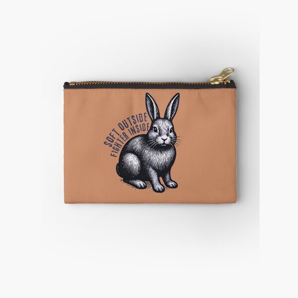 Item preview, HSP rabbit - soft outside fighter inside designed and sold by Feinsicht.