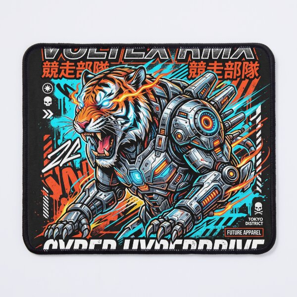 Item preview, Cyber Hyperdrive Tiger designed and sold by BigBoyFunky.